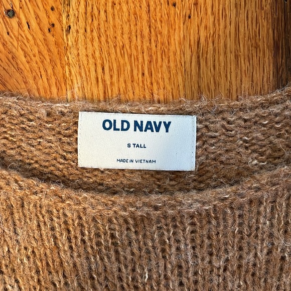 Brown Knit Sweater with Arm Detailing (S TALL) - Picture 3 of 7